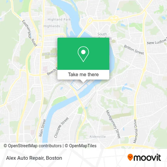 Alex Auto Repair map