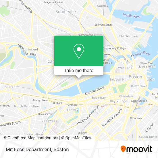 Mit Eecs Department map