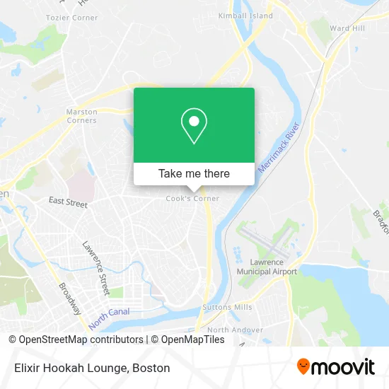 Elixir Hookah Lounge map