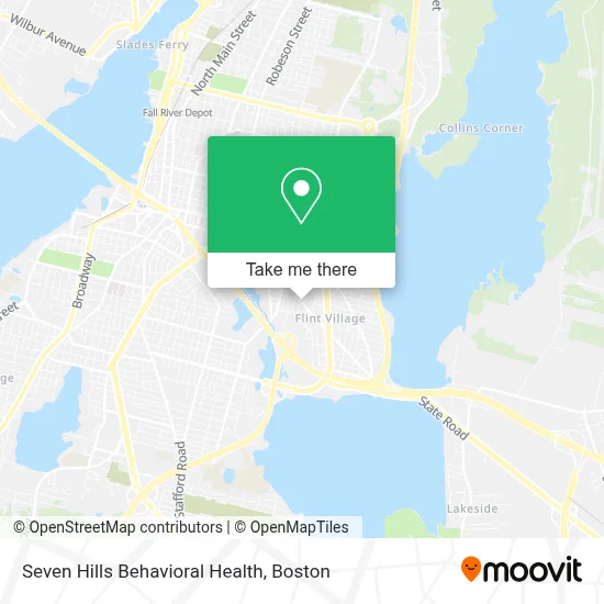 Seven Hills Behavioral Health map