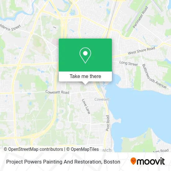 Project Powers Painting And Restoration map