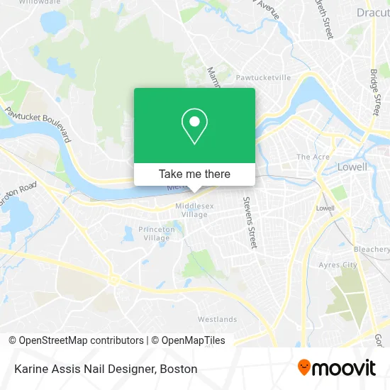 Karine Assis Nail Designer map