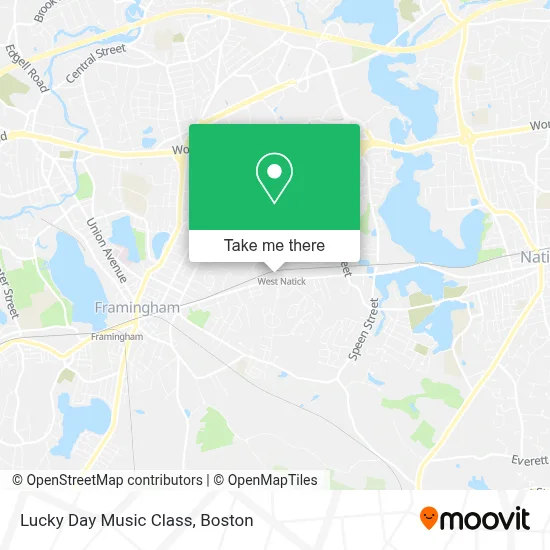 Lucky Day Music Class map