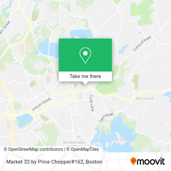 Market 32 by Price Chopper#162 map
