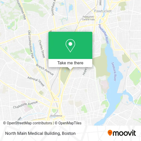 North Main Medical Building map