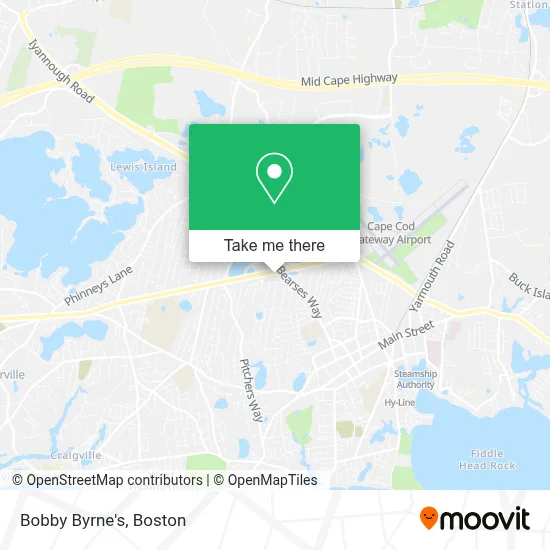 Bobby Byrne's map