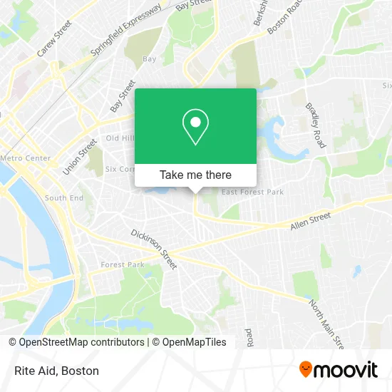 Rite Aid map