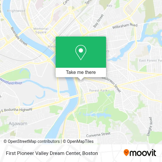 First Pioneer Valley Dream Center map