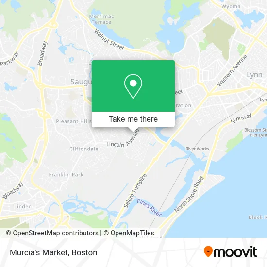 Murcia's Market map