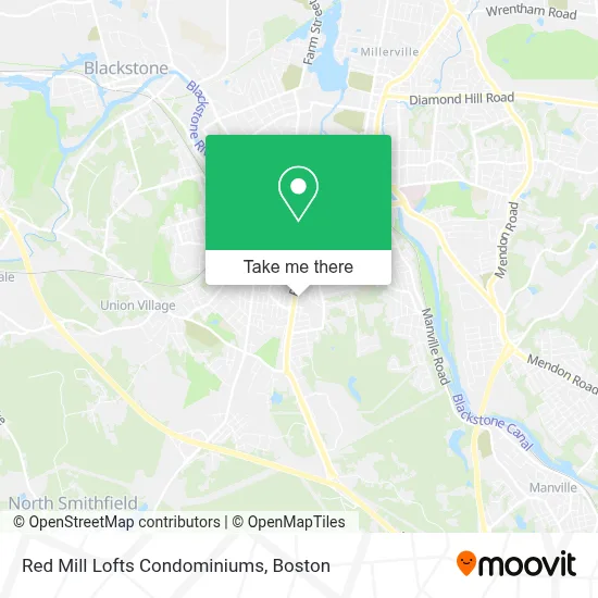 Red Mill Lofts Condominiums map