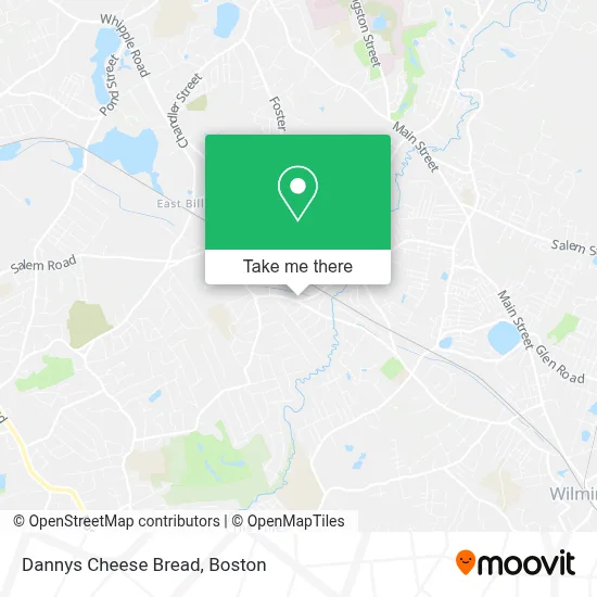 Dannys Cheese Bread map