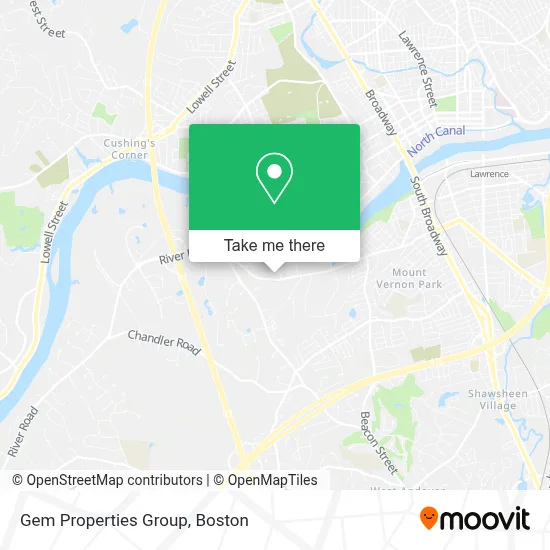 Gem Properties Group map
