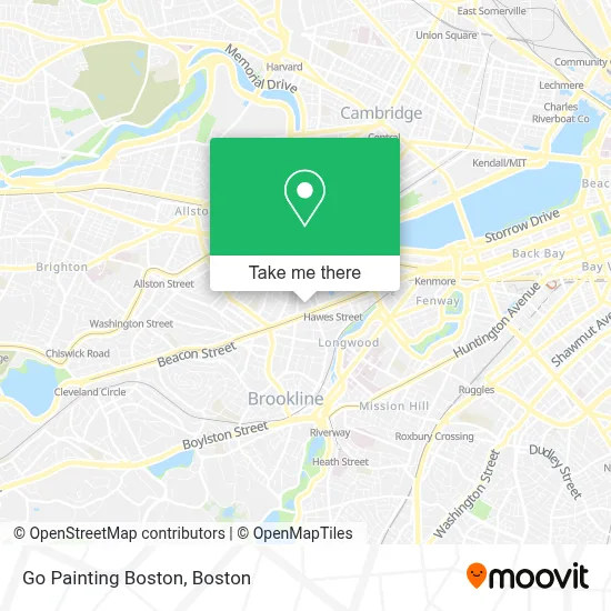 Go Painting Boston map