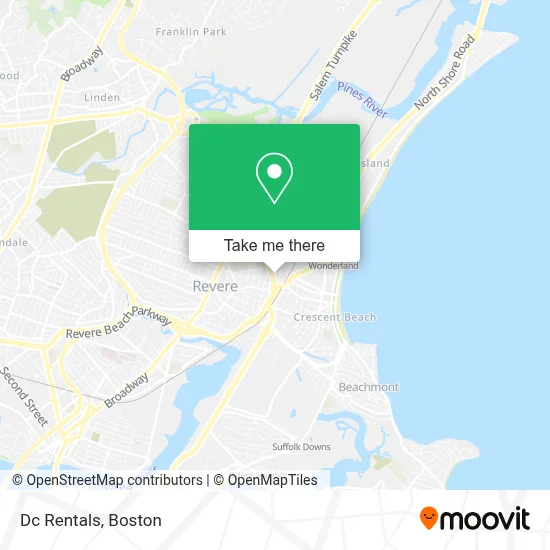 Dc Rentals map