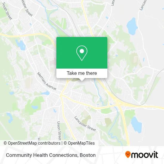 Community Health Connections map