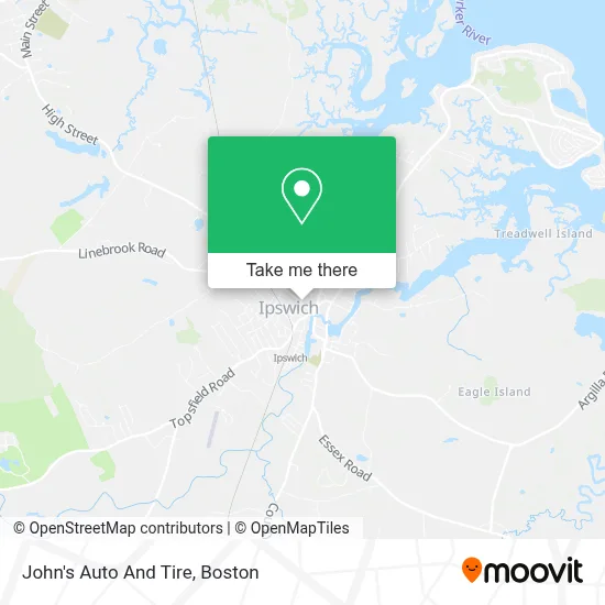 John's Auto And Tire map