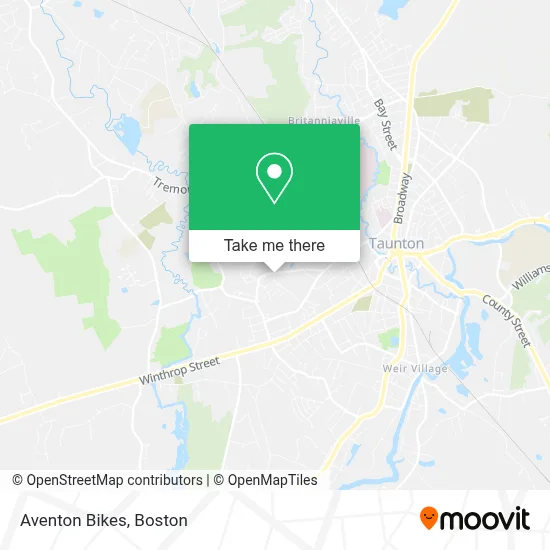 Aventon Bikes map