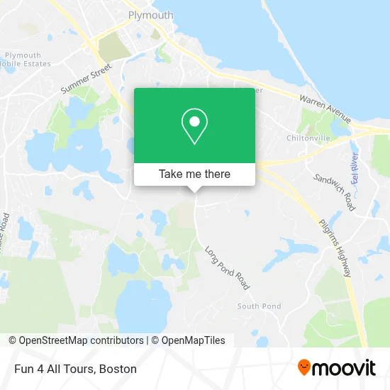 Fun 4 All Tours map