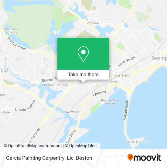 Garcia Painting Carpentry. Llc map