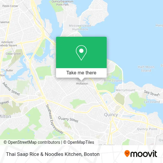 Thai Saap Rice & Noodles Kitchen map