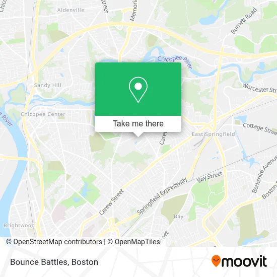 Bounce Battles map