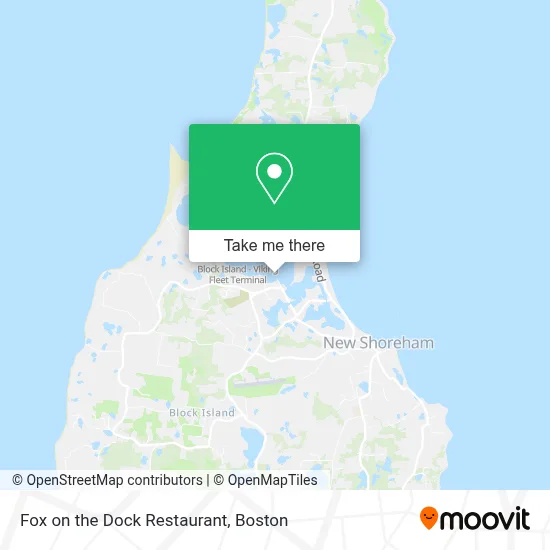 Fox on the Dock Restaurant map
