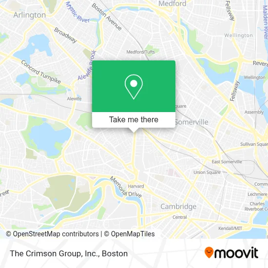 The Crimson Group, Inc. map