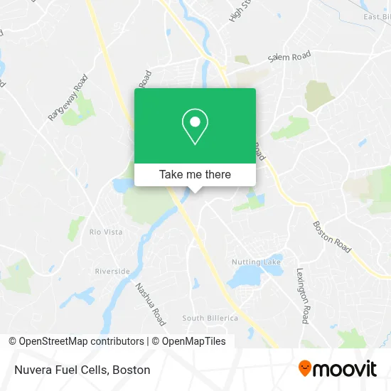 Nuvera Fuel Cells map