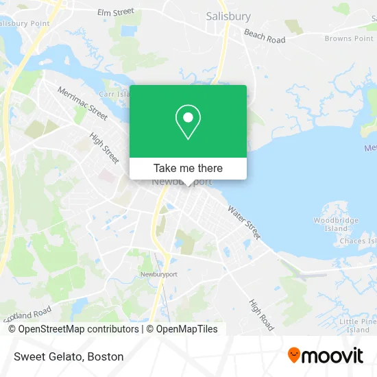 Dolce Gelato map
