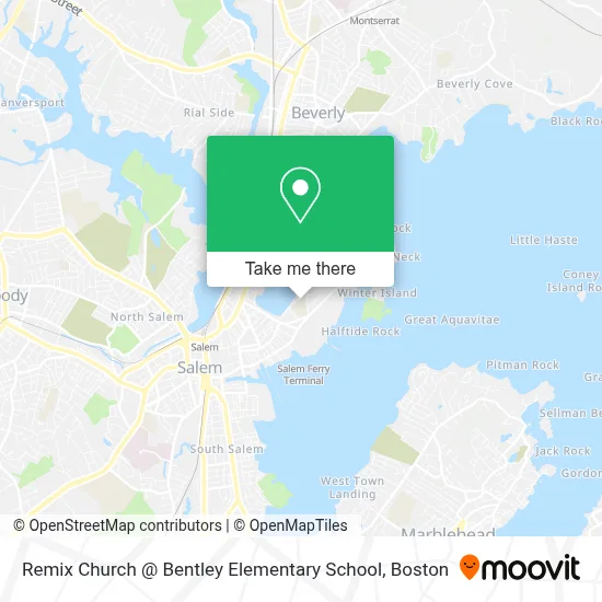 Remix Church @ Bentley Elementary School map