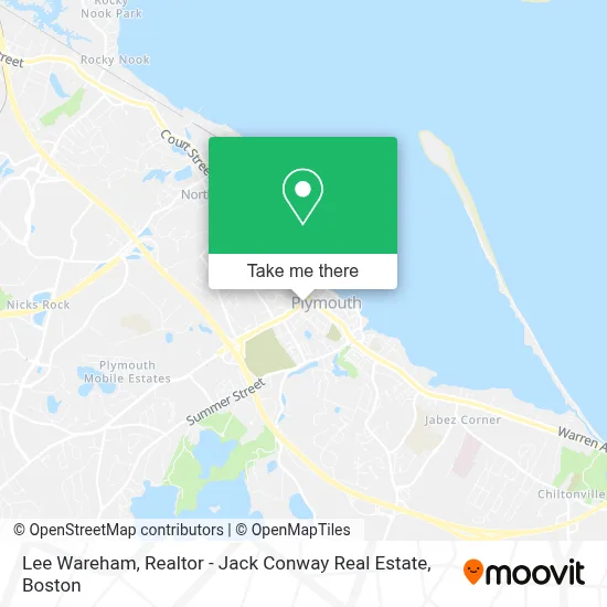 Lee Wareham, Realtor - Jack Conway Real Estate map
