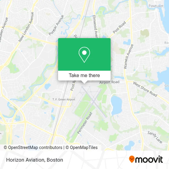 Horizon Aviation map