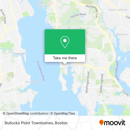 Bullocks Point Townhomes map