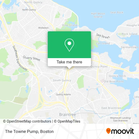 The Towne Pump map