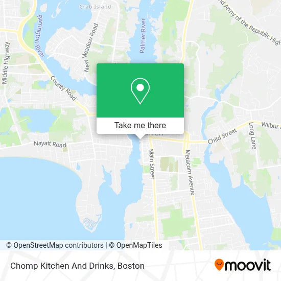 Chomp Kitchen And Drinks map