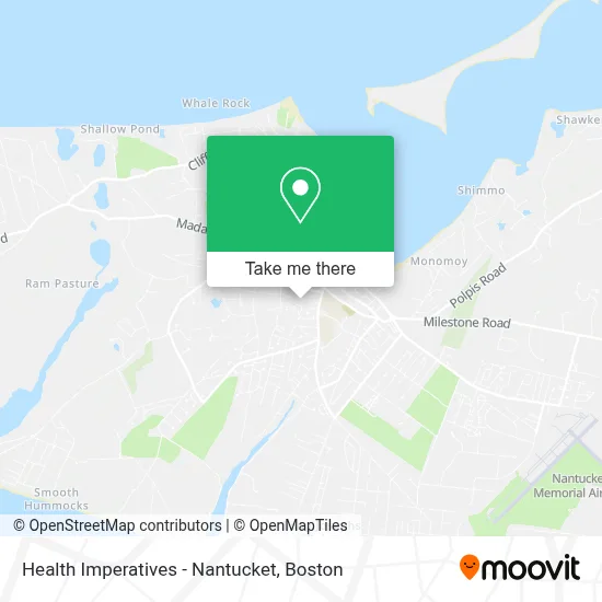 Health Imperatives - Nantucket map