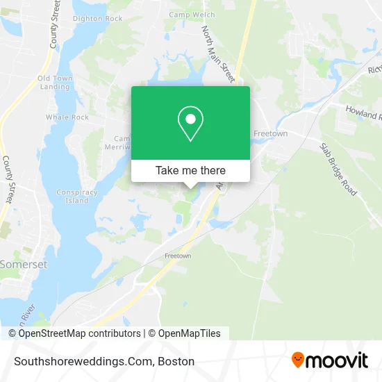 Southshoreweddings.Com map