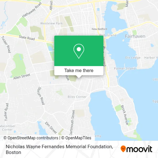 Nicholas Wayne Fernandes Memorial Foundation map