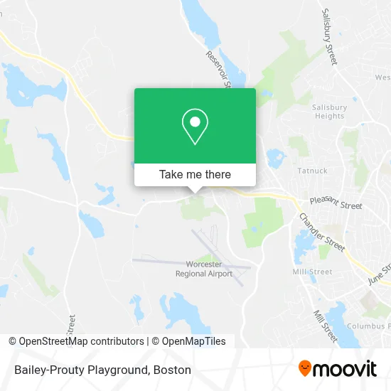 Bailey-Prouty Playground map