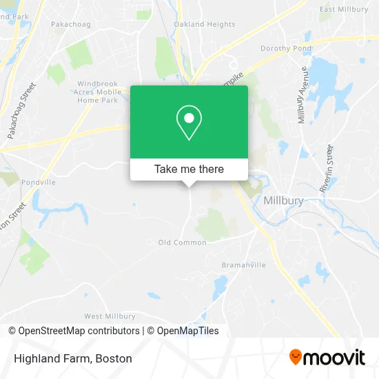 Highland Farm map