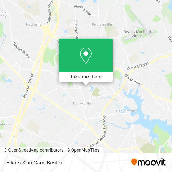 Ellen's Skin Care map