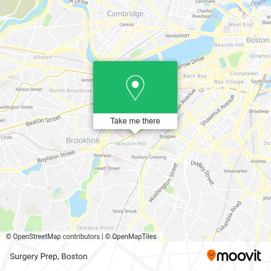 Surgery Prep map