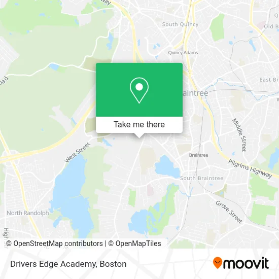 Drivers Edge Academy map