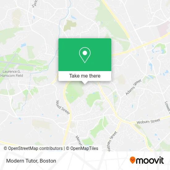 Modern Tutor map