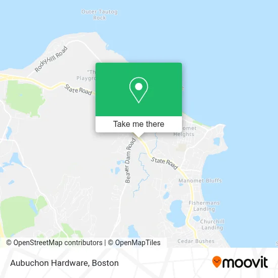 Aubuchon Hardware map