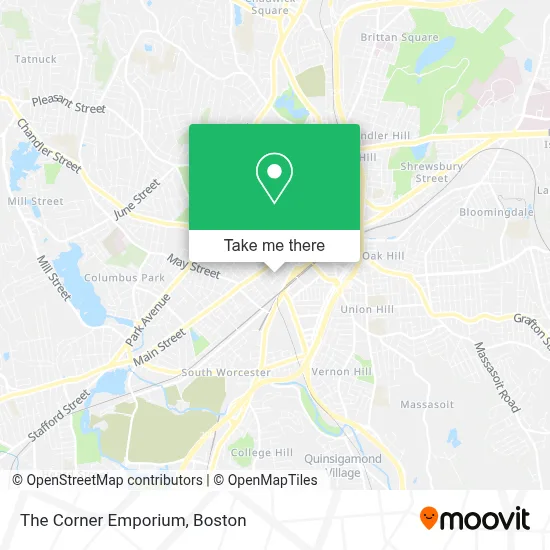 The Corner Emporium map