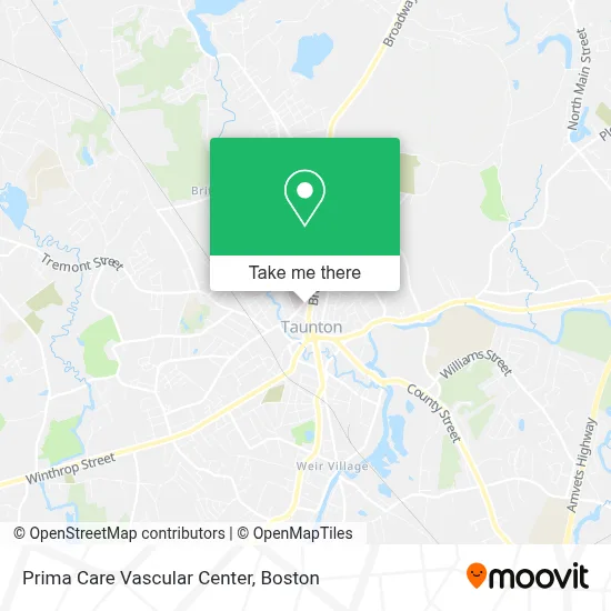Prima Care Vascular Center map