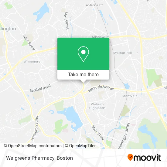 Walgreens Pharmacy map