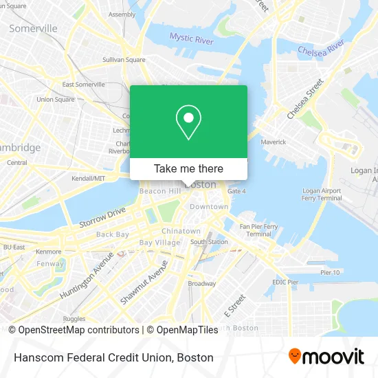 Hanscom Federal Credit Union map