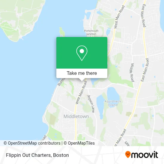 Flippin Out Charters map